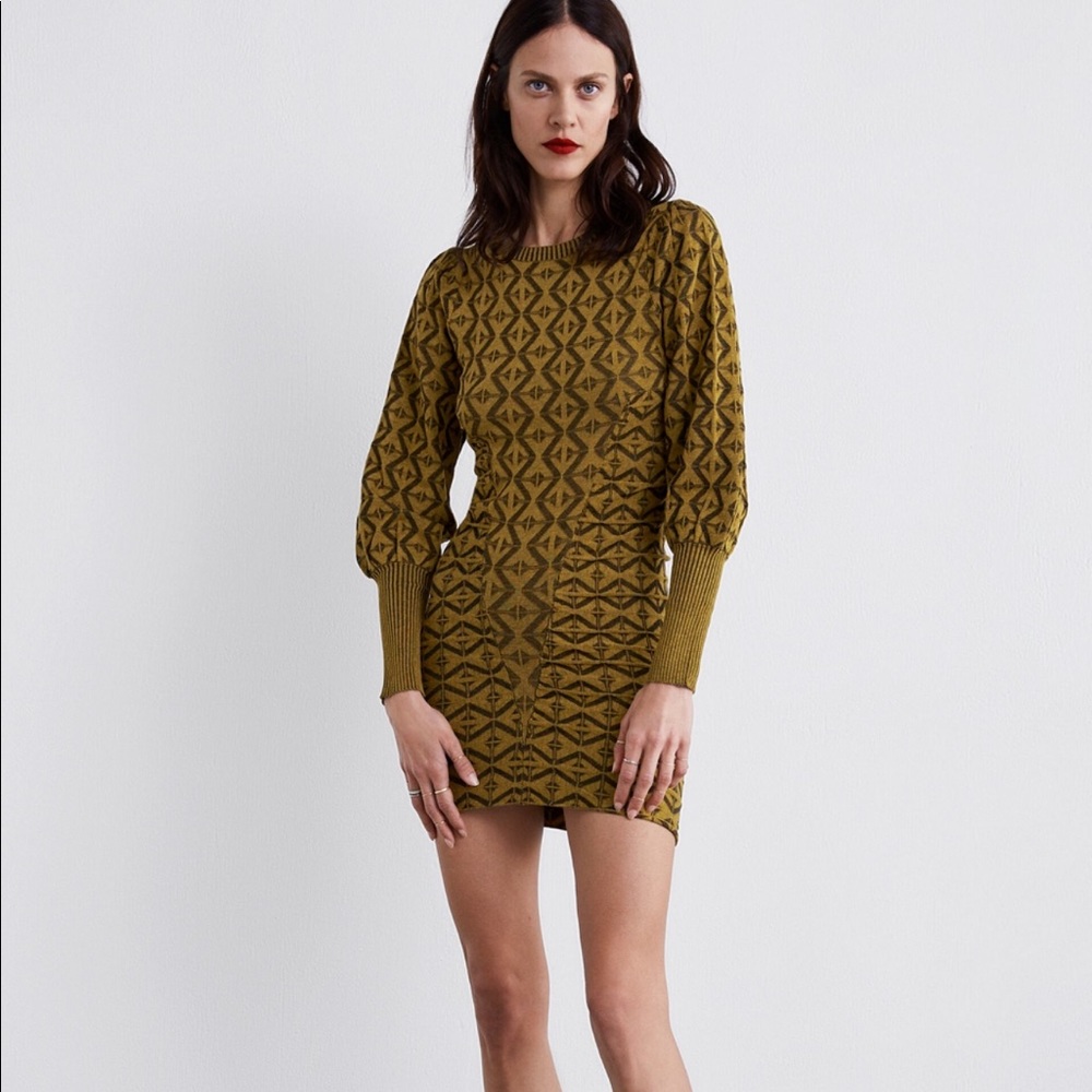 🆕NWT Zara Draped Knit Dress
